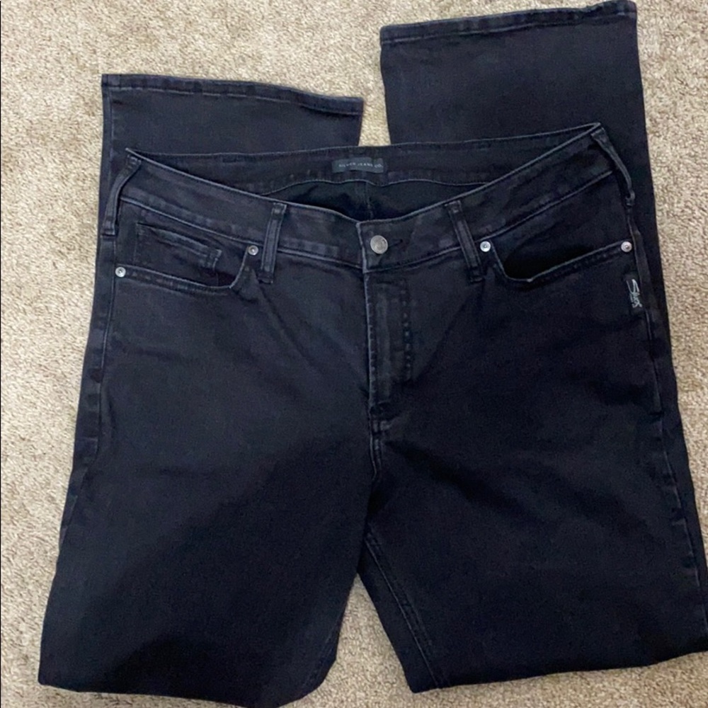 Silver jeans